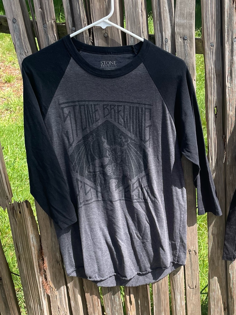 Stone Brewing baseball T